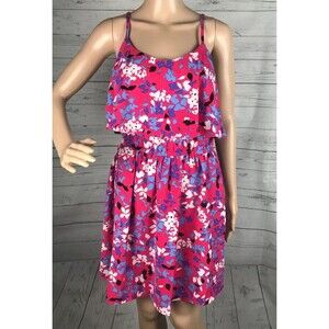 Elle Sundress Floral Print Ruffled Cute Summer Dress